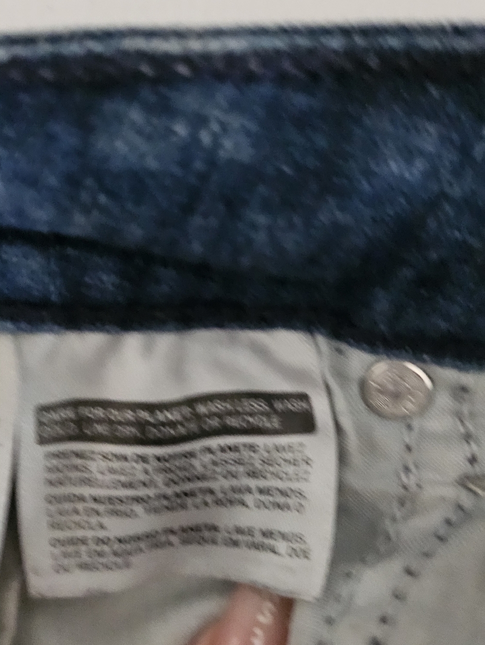 Levi’s 711 Skinny LeggingJeans Women Size 5 Blue Mid Rise Stretch Denim Slim Leg - Picture 10 of 14